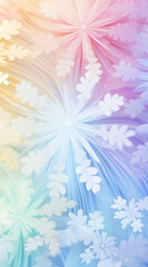 Abstract background with snowflakes.