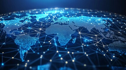 A Global Network of Interconnected Data Points