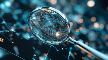 Exploring digital networks the power of a magnifying glass in understanding complex data connections