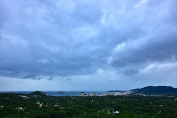 Vista de Ixtapa Guerrero desde mirador.