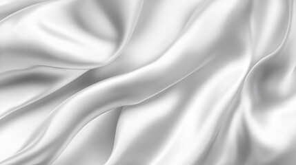 Obraz premium White gray satin texture that is white silver fabric silk panorama background with beautiful soft white pattern natural