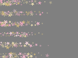 Snow-In-Summer minimal flowers vector design. Lovely meadow bloom elements isolated. Cinco De Mayo holiday pattern. Modern flowers Snow-In-Summer rustic blossom. Flowering daisy.