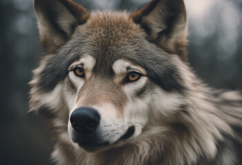 Fototapeta premium Wolf portrait