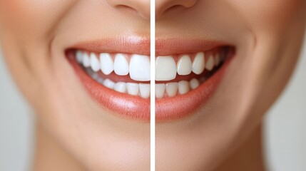 An image illustrating the transformative power of cosmetic dentistry, before and after.