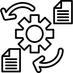 Data Transformation Icon