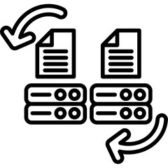 Data Synchronization Icon