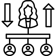 Hierarchical Structure Icon