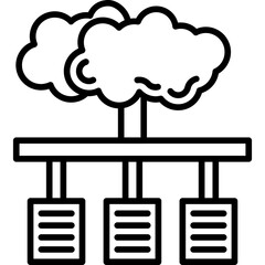 Cloud Computing Icon