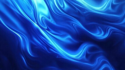 Abstract Blue Swirls