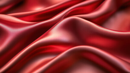 Obraz premium red satin background