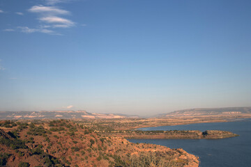 Early morning light at Abiquiu Lake, an Army Corps of Engineers reservoir in northern New Mexico