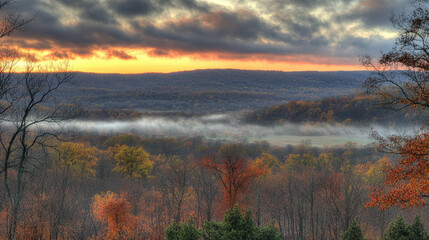 Fototapeta premium landscape and a beautiful view of the world