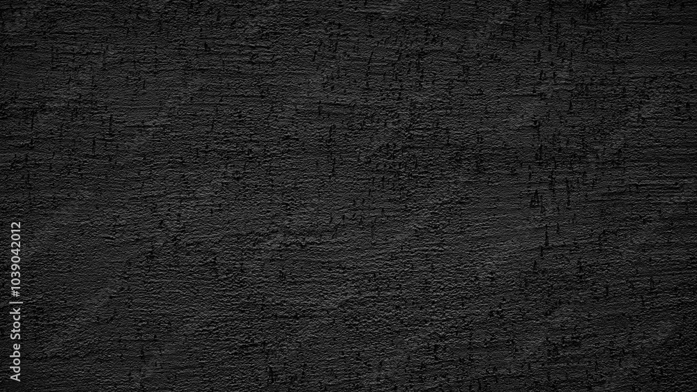 Poster a black background with a lot of texture. the texture is rough and uneven. the background is the mai
