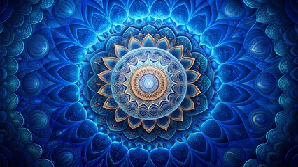 Intricate Radial Mandala Design