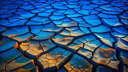 Detailed Cracked Soil Texture