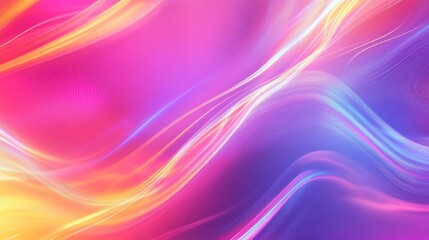 Abstract Colorful Waves