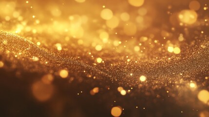 Obraz premium Sparkling Golden Background