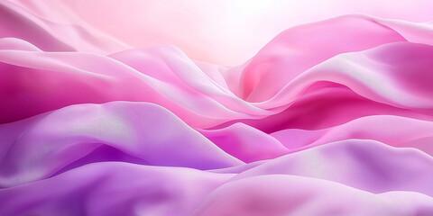 Obraz premium Abstract backgrounds of soft purple and pink fabrics, giving a feeling of flower petals