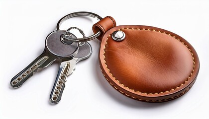 keys on white background