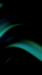 Dark abstract gradient with smooth flowing waves of green and blue hues, featuring a grainy texture in a vertical 4K format. Ideal for sleek, modern backgrounds and banners