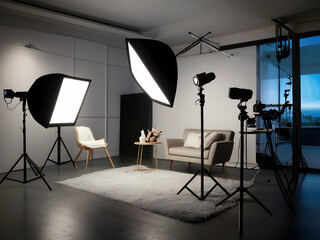 Interior of the photo studio