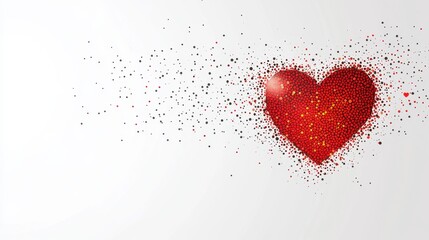 Dazzling Heart: A Vibrant Celebration of Love