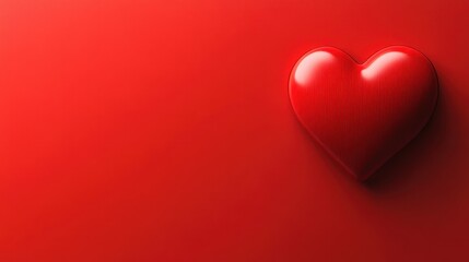Vibrant Love: A Heart's Captivating Allure