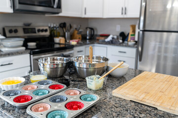 cooking utensils in kitchen