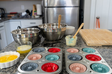 baking ingredients for sweet desserts