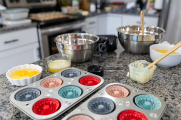 cupcakes utensils and ingredients 
