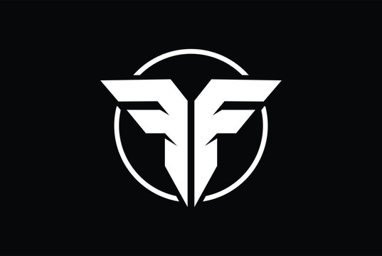 F T F FT TF FTF FF VT VF TFV FTT VTF TVF FVT VFT initial logo design vector symbol graphic idea creative, gym and fitness logo with circle.