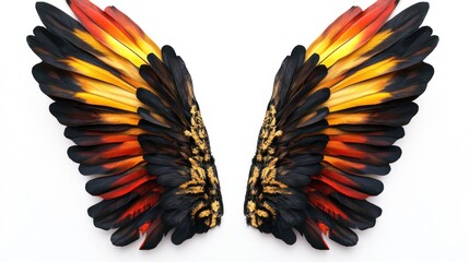 Obraz premium Vibrant Bird Wings