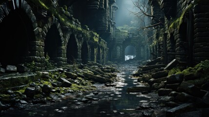 Forgotten Cityscape: A Journey Through Time