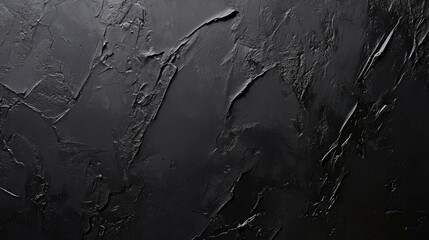 Fototapeta premium Black textured background for minimalist design