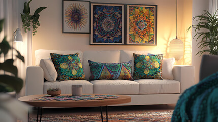 Bohemian Chic Living Room Decor 