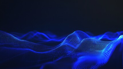 Fototapeta premium Abstract Blue Waves