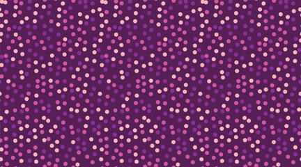 Round spotted pattern with geometric repetition. Ideal for fabric prints, poster backgrounds, and abstract wallpaper designs with trendy circles.