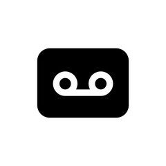 voicemail icon, voice record icon symbol