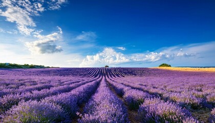 lavender field in region