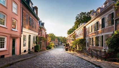 Obraz premium street in the old town