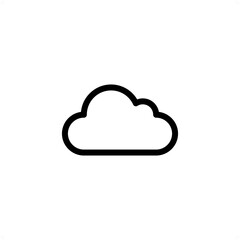clouds, sky icon
