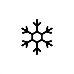 snow, snowflake icon
