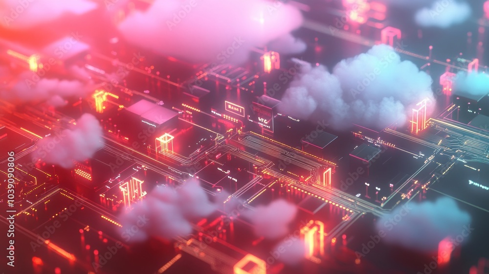 Poster cloud computing network