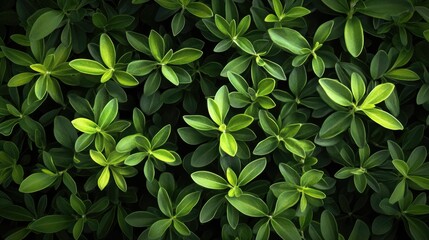 Lush Green Leaves Background for Nature Projects