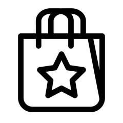 Shopping Bag icon template