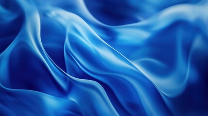 Abstract Blue Fabric Texture