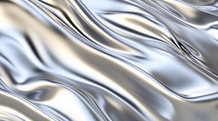 Abstract Metallic Waves