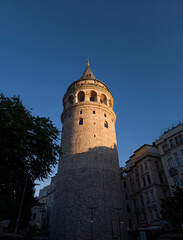 Fototapeta premium Galata Tower Istanbul , Turkey