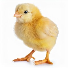 Obraz premium ひよこ（chick on white background） 