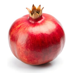 pomegranate isolated on white background